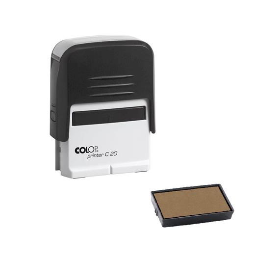 Colop Prınter C20 Siyah Kasa Kuru Keçe - 14X38Mm