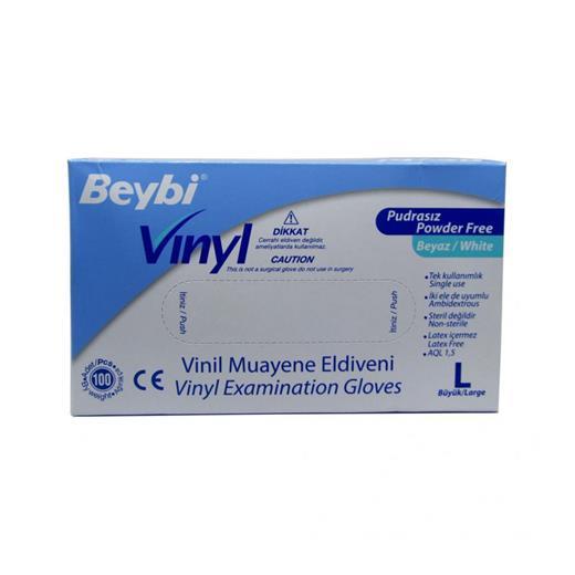 Beybi Vinill Eldiven Pudrasız Large