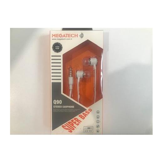 Megatech Q90 Beyaz Mikrofonlu Kulaklık