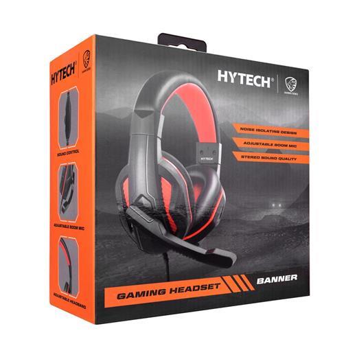 Hytech Hy-G9 Banner Siyah-Kırmızı Gaming Oyuncu Mikrofonlu Kulaklık