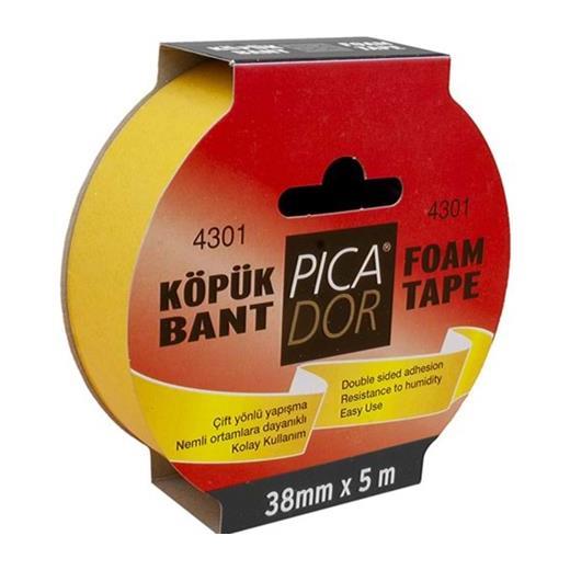 Picador Çift Taraflı Köpük Bant 38 Mm X 5 Mt