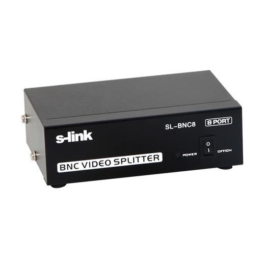 S-Link Sl-Bnc8 8 Ports Bnc Splitter