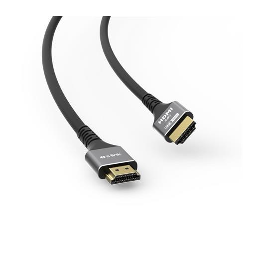 S-Link Slx-Hd4K05 19+1 Hdmı To Hdmı 5Mt Metal V2.0 4K (4096-2160) 60Hz Kablo