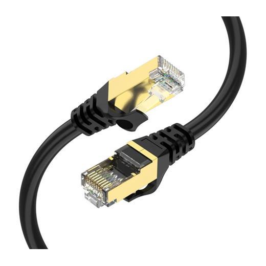 Qgeem Qg-Ot0620 20Mt Cat6 Cu Awg24-7 Utp Siyah Network Kablosu