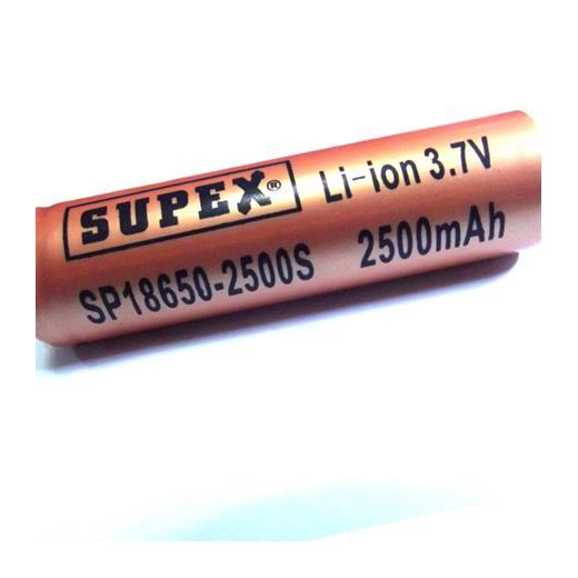Supex Icr18650-2600Ma 3.7V 5C Lityum İon Pil