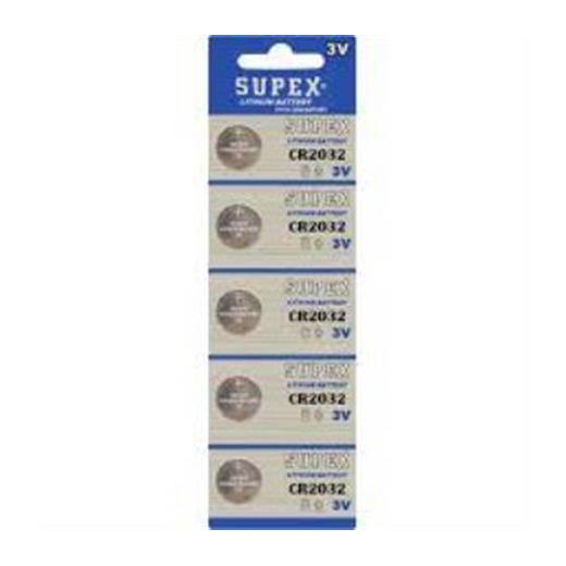 Supex Cr2032 3V Lityum 5Li Blister Pil