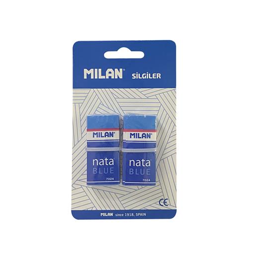Mılan Nata Blue 7024B Silgi Blister - 2Li