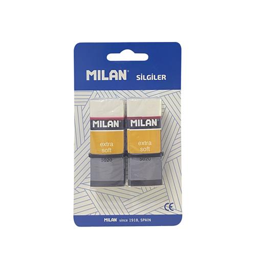 Mılan Nata 5020 Extra Yumuşak Sanatsal Silgi Blister - 2Li