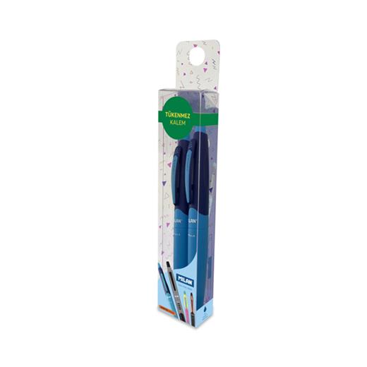 Mılan 17656590120 Capsule Mavi Tükenmez Kalem Blister - 2Li
