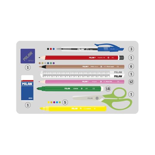 Mılan 081364Bwa Be Wool Yün Turuncu 3 Cepli Setli Kalem Çantası
