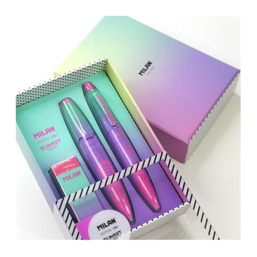 Mılan 6355Snp Sunset Pembe Kalem Hediye Set