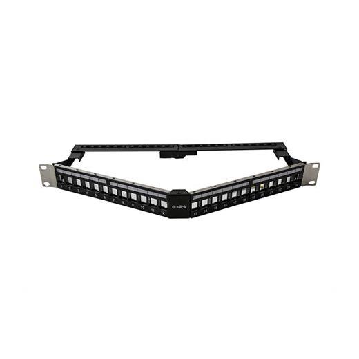 S-Link  Sl-P626 24Lü Kolay Kullanımlı, Ftp Boş V Şeklinde Patch Panel