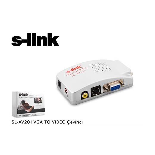 S-Link Sl-Av201 Vga To Video Converter