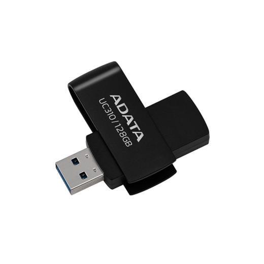 Adata Uc310-128Gb 128Gb Usb3.2 Gen1 Black Flash Bellek