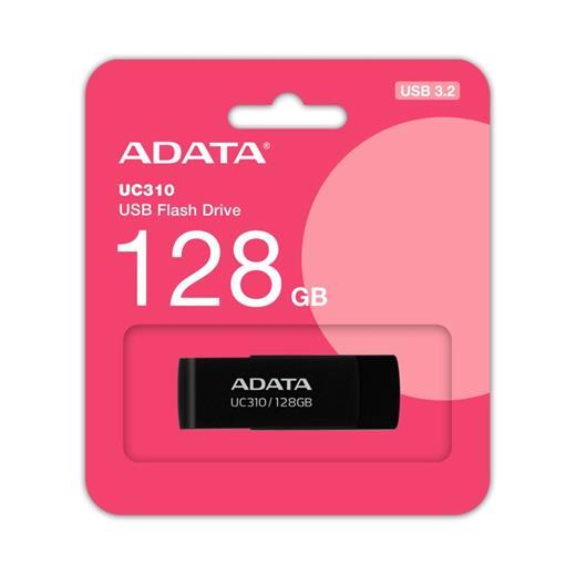 Adata Uc310-128Gb 128Gb Usb3.2 Gen1 Black Flash Bellek