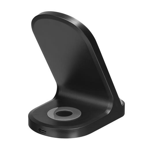 S-Link Sl-Cw05 Mobil Telefon Uyumlu 15W Led Logo Prm Siyah Kablosuz Şarj Cihazı