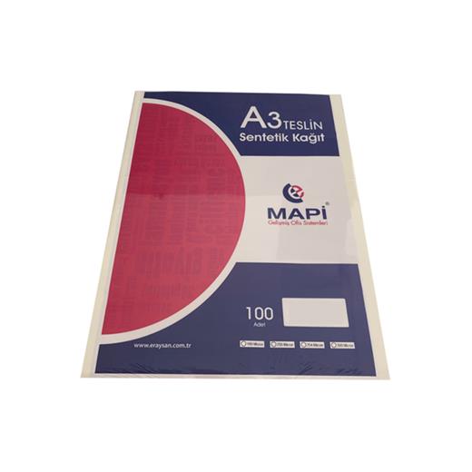 Mapi A3 Sentetik Kağıt (Teslin) 254 Mic. 100 Lü