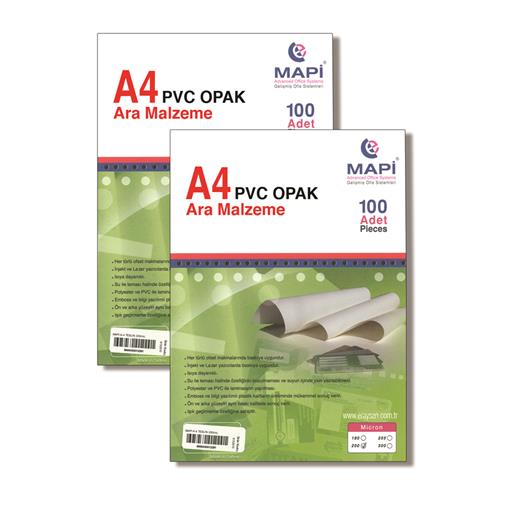 Mapi A4 Sentetik Kağıt (Teslin) 254 Micron 100 Lü