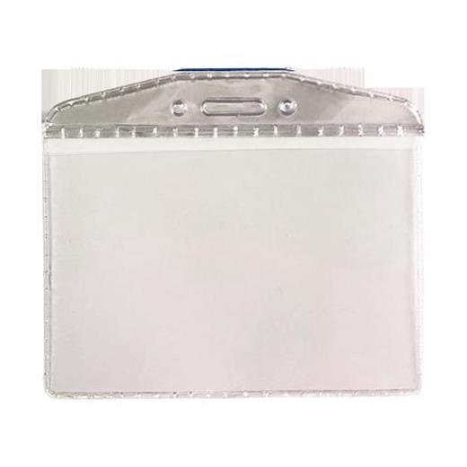 Mapi Pvc Kart Poşetleri (Oval) Şeffaf Şeritli 100Lü Paket