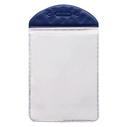 Mapi Pvc Kart Poşetleri (Dikey) Mavi Şeritli 100Lü Paket