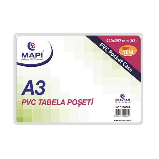 Mapi Pvc Tabela Poşetleri A3 20Li Paket