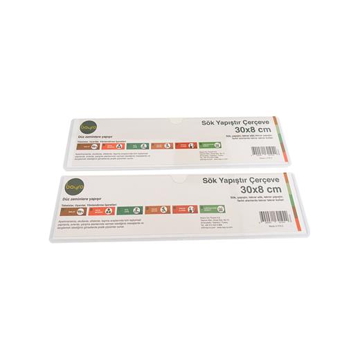 Sök Yapıştır Çerçeve (30X8) (Np00051) Yatay 2 Li