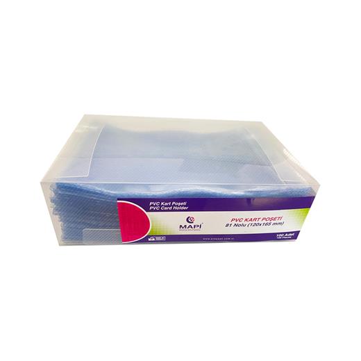Mapi Özel Ebat Pvc Kart Poşeti No:81 165X120 100Lü Paket