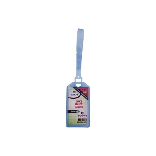 Mapi Lüks Bavul Askısı (Plastik) 35X54 Şeffaf Tekli