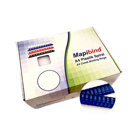 Mapibind 38Mm Plastik Spiral Lacivert 50 Ad.