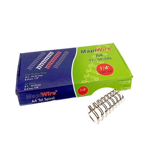 Mapiwire 1/4 Kutu Tel Bronz 100 Ad.