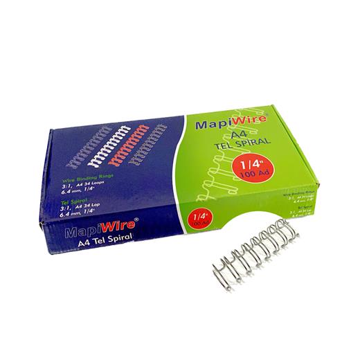 Mapiwire 1/4 Kutu Tel Transparan 100 Ad.