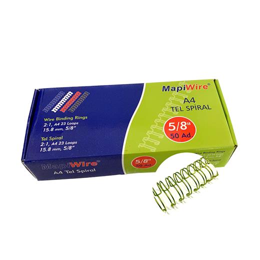 Mapiwire 5/8 Kutu Tel Metalik Sarı 50 Ad.