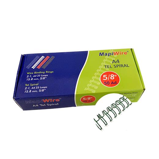 Mapiwire 5/8 Kutu Tel Metalik Yeşil 50 Ad.