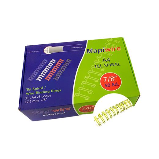 Mapiwire 7/8 Kutu Tel Sarı 50 Ad.