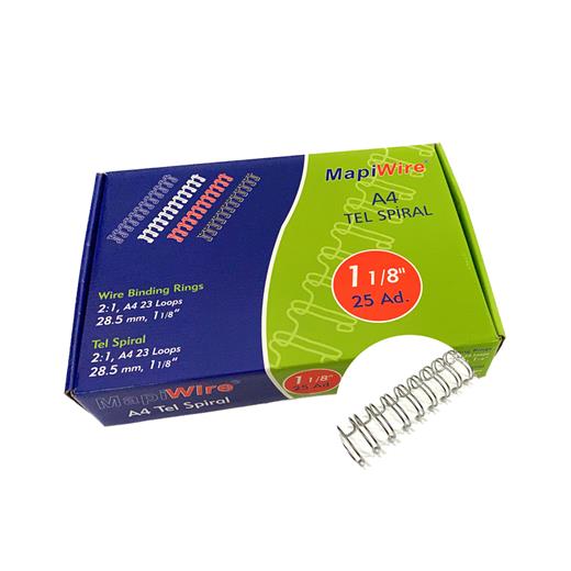 Mapiwire 1 1/8 Kutu Tel Transparan 25 Ad.