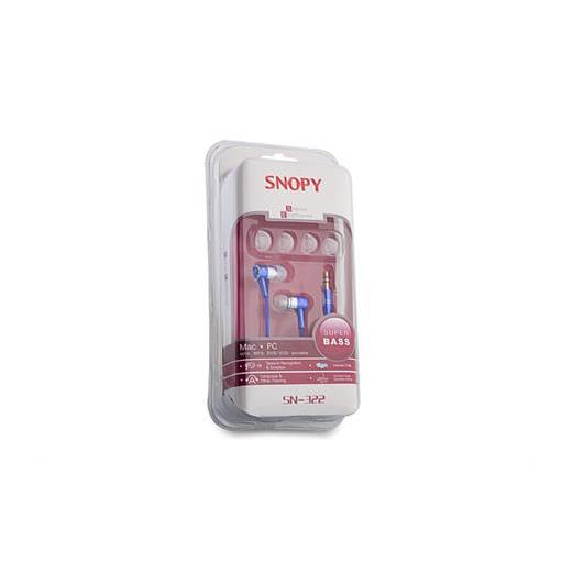 Snopy Sn-322 Kulak İçi Kulaklık Mavi Metal Gövde Kulaklık