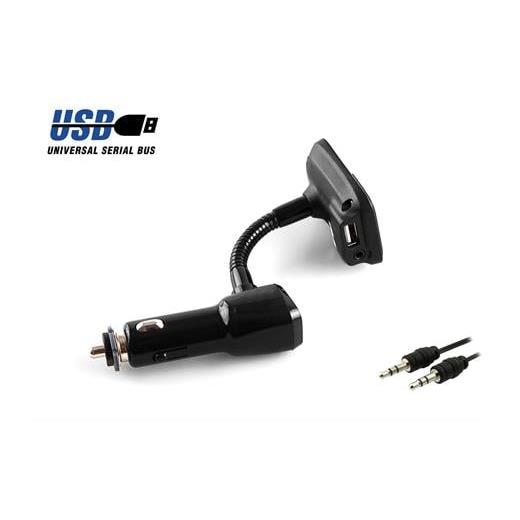 S-Link Sl-Fm65 Hafızasız Mp3 Transmıtter 2.1A Usb Şarj Portlu Usb Micro Sd Kart Destekli Kumandalı