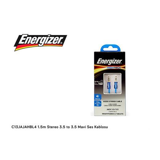 Energizer C13Jajahbl4 1.5M Stereo 3.5 To 3.5 Mavi Ses Kablosu