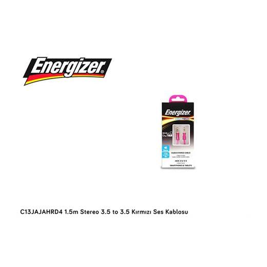Energizer C13Jajahrd4 1.5M Stereo 3.5 To 3.5 Kırmızı Ses Kablosu