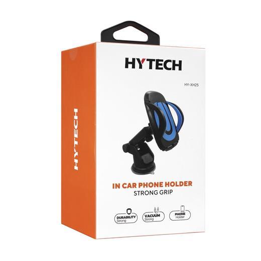 Hytech Hy-Xh25 Vantuz + Braketi 360 Derece Siyah-Mavi Telefon Tutucu