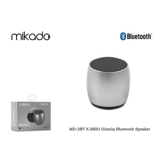 Mikado Md-2Bt X-Brıo Gümüş Bluetooth Speaker