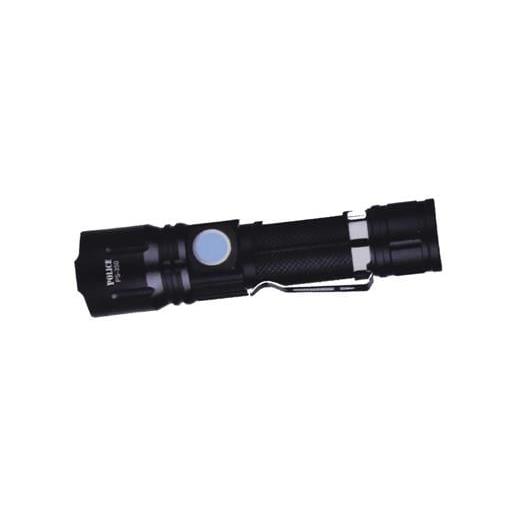 Polıce Ps-350  Zoom  Kırmızı İkaz Işıklı Ve Magnet Özellikli  Şarjlı El Feneri
