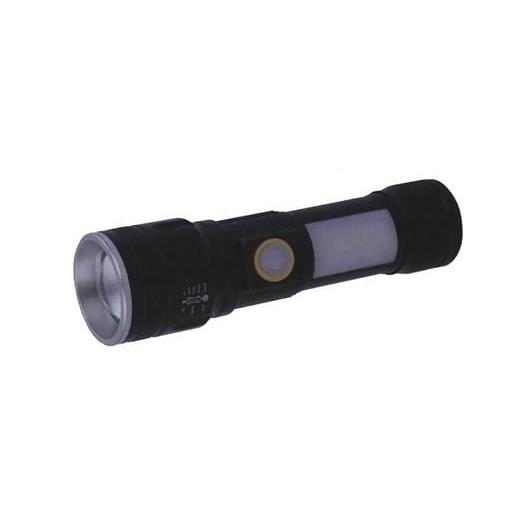 Polıce Ps-357 Zoom, Yan Aydınlatma Işıklı,Magnetli Ve Kırmızı-Mavi İkaz Işıklı,Şarjlı El Feneri