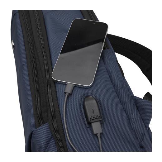 Plm Torino-Usb 17 Lacivert Notebook Sırt Çantası