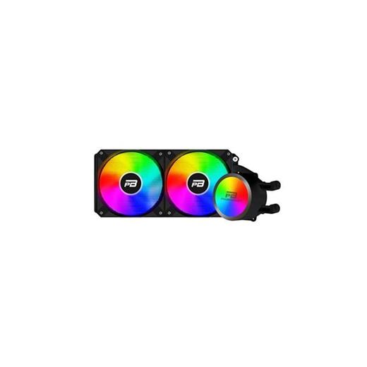 Powerboost Noble 240 Rainbow Fanlı 240Mm (Lga1700-Am4-Am5) Uyumlu Sıvı Soğutma Sistemi (Siyah