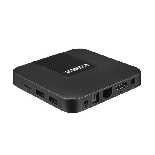 Everest Ev-Tb30 Amlogic905W Işlemci 2G Ram+16 Dahili H.Wifi+ Quad Arm Cortex-A53 Kum Android Tv Box