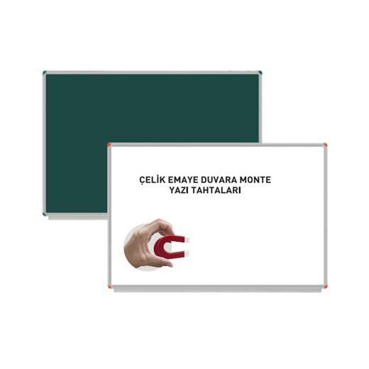 Panda Çelik Emeya Yüzey Duvara Monte Yazı Tahtası  Pan 253  Beyaz 120X120