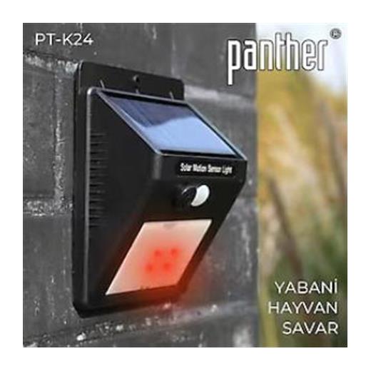 Panther Pt-K24 Solar Led Sokak Lambası Yabani Hayvan Savar