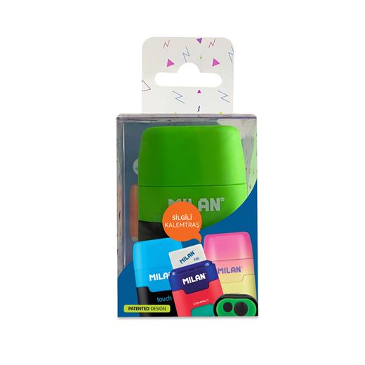Mılan 4706116 Compact Touch Kalemtraş-Silgi Blister