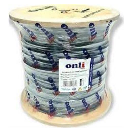 Onli On-5001 2+1 1X0,50 Mini Coax 2X0,50Mm 500 Metre Cca Kamera Kablosu